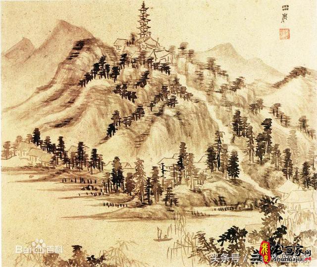 明代书画家李流芳：书法浑厚大气，注重师法自然，画中自创新意-4.jpg