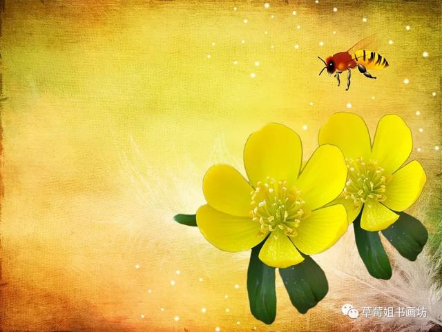 教程 | 综合材料之儿童创意画《花丛中的小蜜蜂》-5.jpg