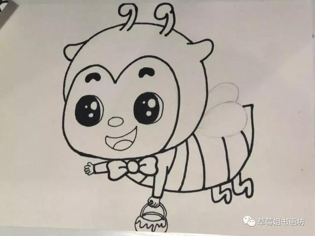 教程 | 综合材料之儿童创意画《花丛中的小蜜蜂》-10.jpg
