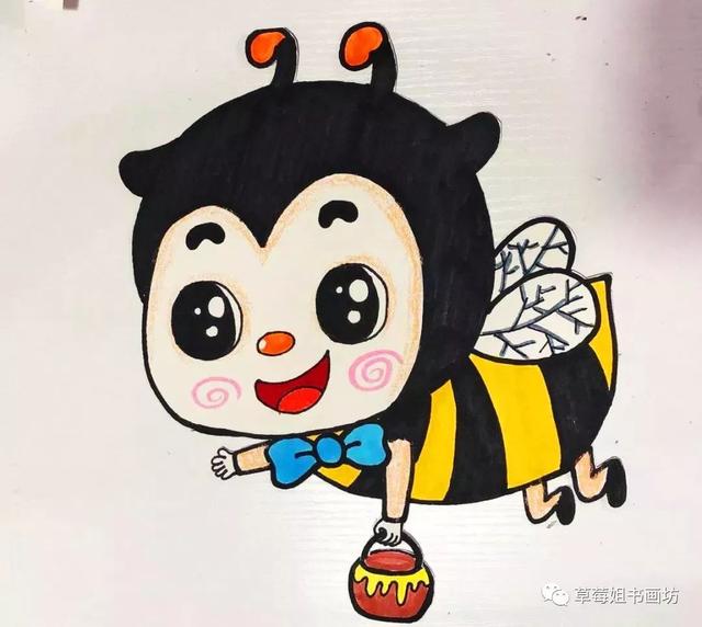 教程 | 综合材料之儿童创意画《花丛中的小蜜蜂》-12.jpg