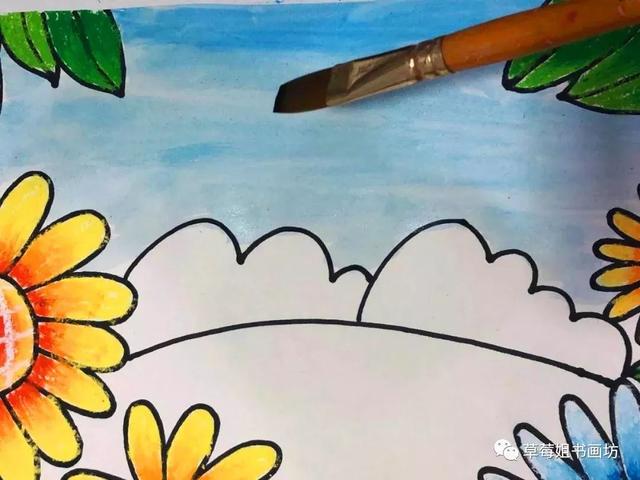 教程 | 综合材料之儿童创意画《花丛中的小蜜蜂》-18.jpg