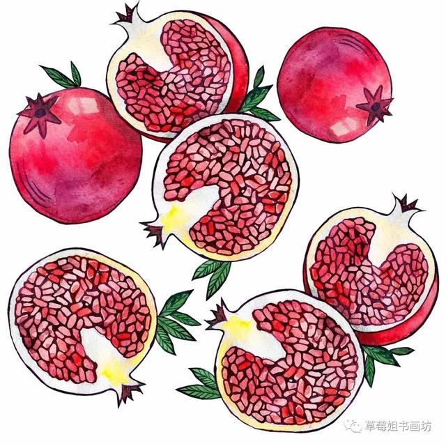 《石榴红了》儿童创意画教程详解-7.jpg