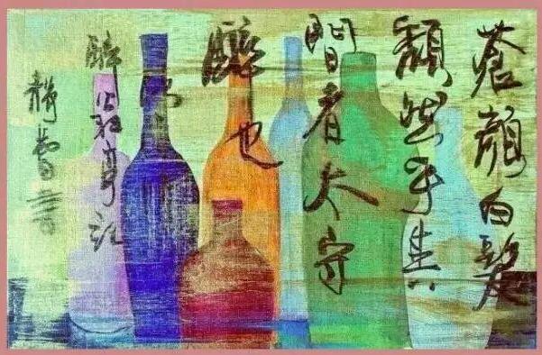 徐静蕾把书法玩出新高度，油画和书法结合，网友：大胆创新-5.jpg