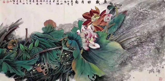 花鸟、人物、大名家书法作品鉴赏——之2019/10/15-6.jpg