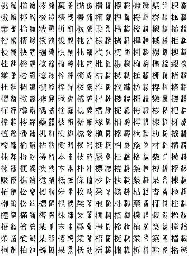 坚决收藏学习！11219个字楷篆对应表，感谢分享-17.jpg
