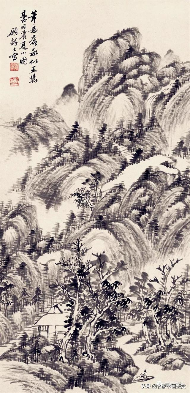 过云楼”楼主——顾麟士山水作品50幅-11.jpg