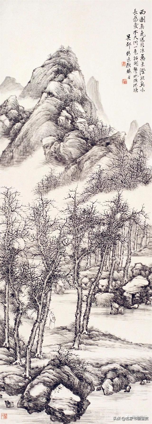 过云楼”楼主——顾麟士山水作品50幅-13.jpg