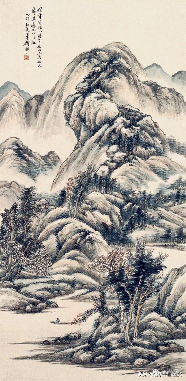 过云楼”楼主——顾麟士山水作品50幅-22.jpg
