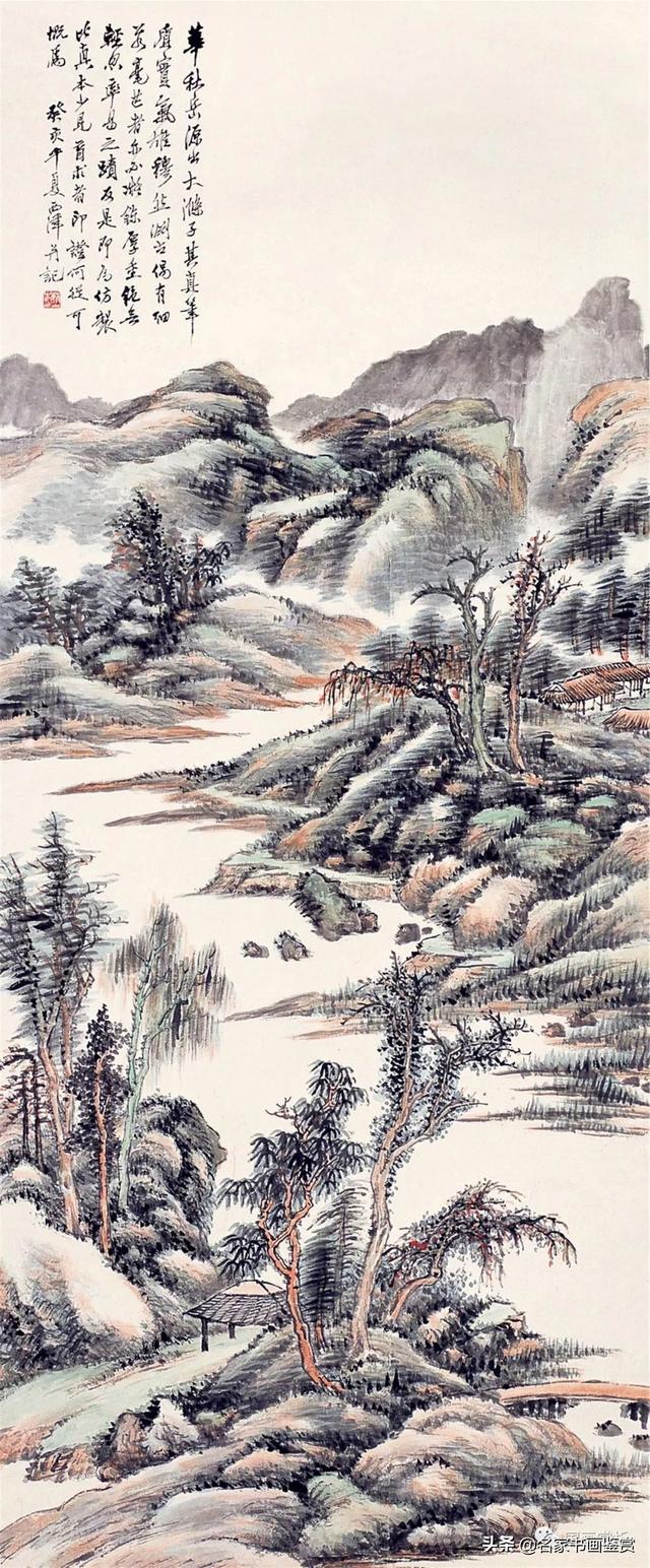 过云楼”楼主——顾麟士山水作品50幅-33.jpg