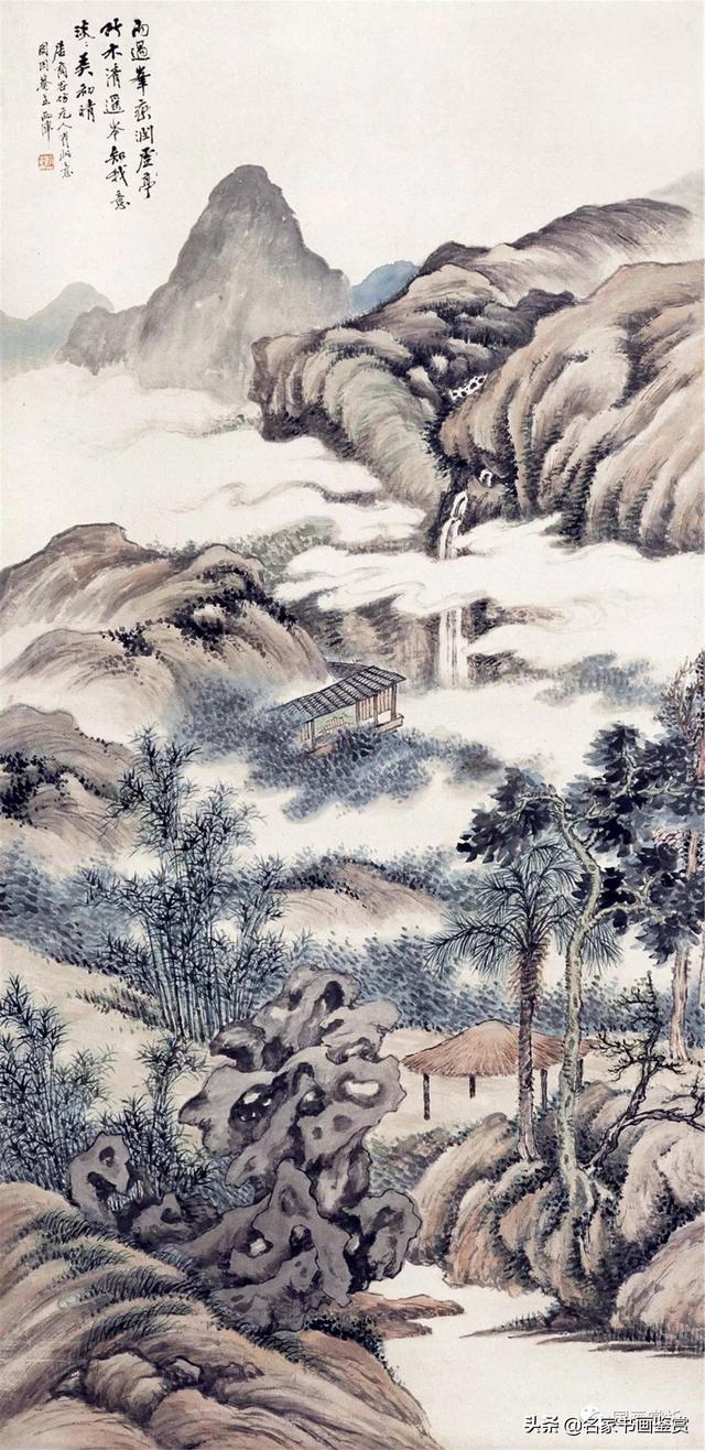 过云楼”楼主——顾麟士山水作品50幅-38.jpg