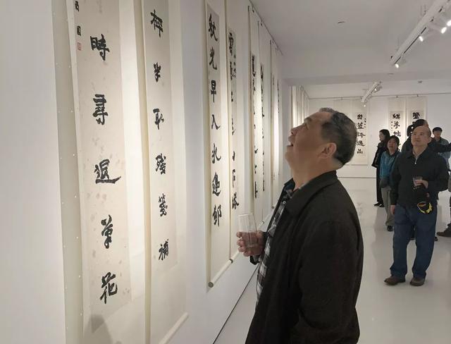 现场报道｜梦见老齐·齐剑南书画艺术周年纪念展于朗禾空间开幕-7.jpg