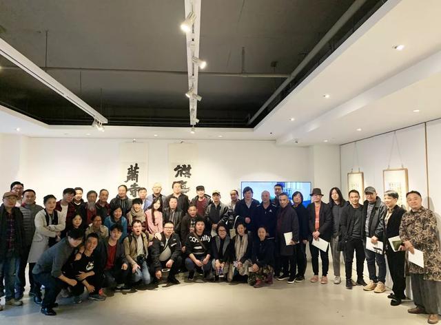 现场报道｜梦见老齐·齐剑南书画艺术周年纪念展于朗禾空间开幕-34.jpg