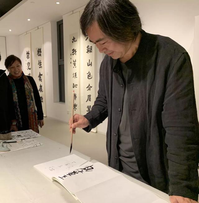 现场报道｜梦见老齐·齐剑南书画艺术周年纪念展于朗禾空间开幕-40.jpg