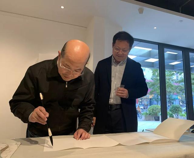现场报道｜梦见老齐·齐剑南书画艺术周年纪念展于朗禾空间开幕-39.jpg