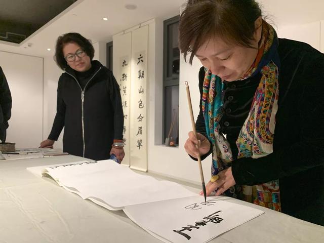 现场报道｜梦见老齐·齐剑南书画艺术周年纪念展于朗禾空间开幕-45.jpg