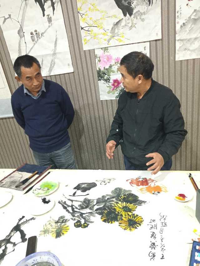 中原归藏书画院书画家协和分院做笔会交流-8.jpg