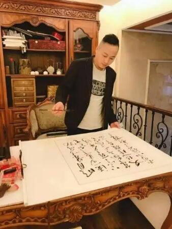 临《圣教序》节选   诗人书法家王伟书法佳作  之一百五十六-10.jpg