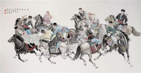 武风文逸——单俊义先生八十寿辰书画作品展盛大开幕-9.jpg