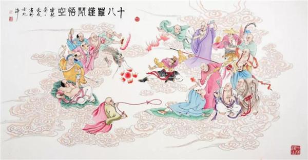武风文逸——单俊义先生八十寿辰书画作品展盛大开幕-10.jpg