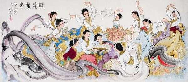 武风文逸——单俊义书画作品展在中国画都潍坊十笏园开幕-7.jpg
