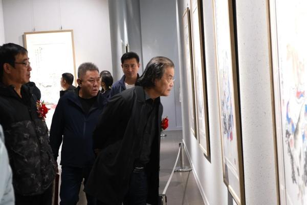 武风文逸——单俊义书画作品展在中国画都潍坊十笏园开幕-5.jpg
