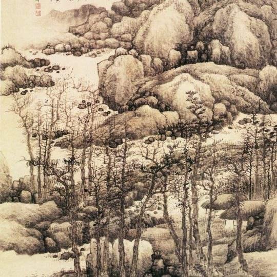 尊崇道家的4个书画高人，归隐山林，自成一体，诗书画娱老-32.jpg