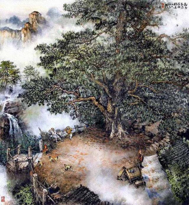 画家招务超《画艺苍厚 赋彩新意》欣赏-8.jpg