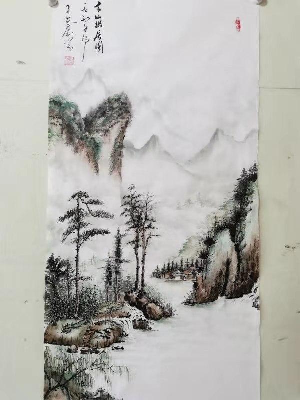 明洁韵朗，温润淡荡～王友爱书画作品欣赏-7.jpg