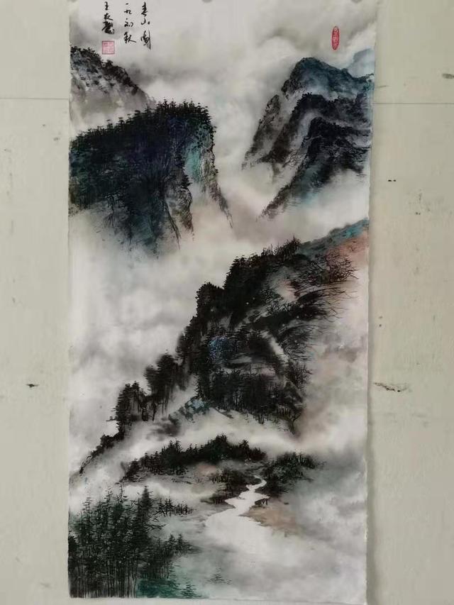 明洁韵朗，温润淡荡～王友爱书画作品欣赏-5.jpg
