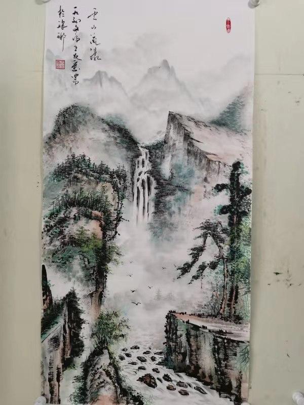 明洁韵朗，温润淡荡～王友爱书画作品欣赏-8.jpg