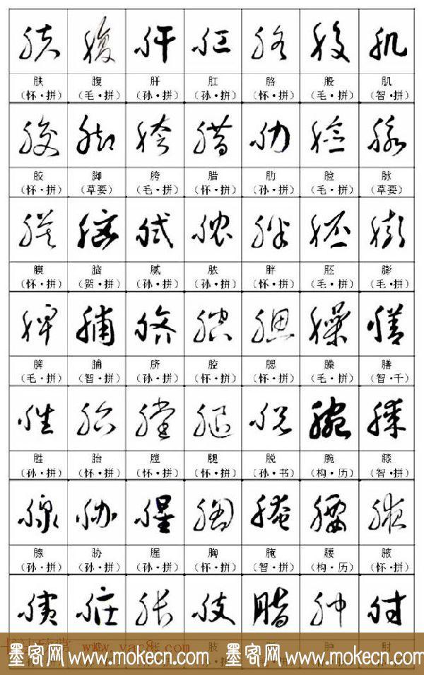 《名帖名家草书字帖范字》，值得学习，感谢分享转发-7.jpg