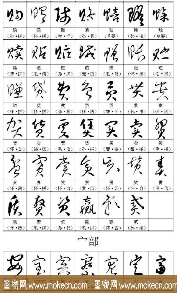 《名帖名家草书字帖范字》，值得学习，感谢分享转发-39.jpg
