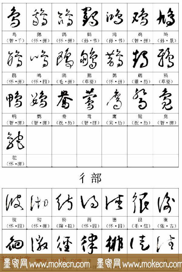《名帖名家草书字帖范字》，值得学习，感谢分享转发-46.jpg