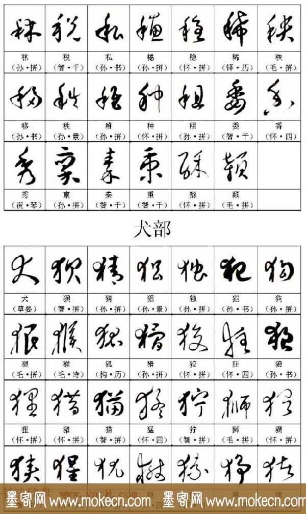 《名帖名家草书字帖范字》，值得学习，感谢分享转发-44.jpg