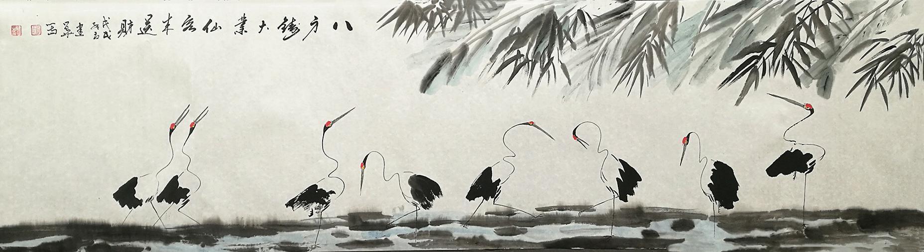 墨韵生辉，妙笔生花——国家一级书法师李建华书画作品欣赏-11.jpg