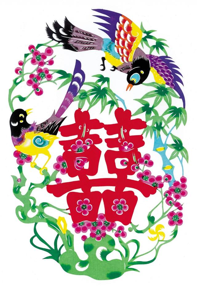 结婚「囍」字！传统创意双喜剪纸作品-8.jpg