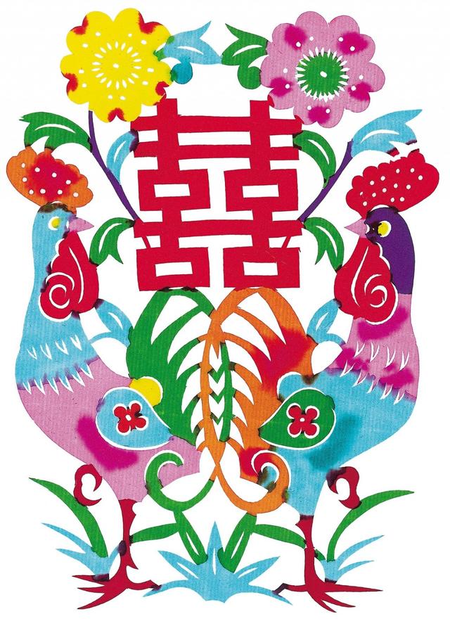 结婚「囍」字！传统创意双喜剪纸作品-6.jpg