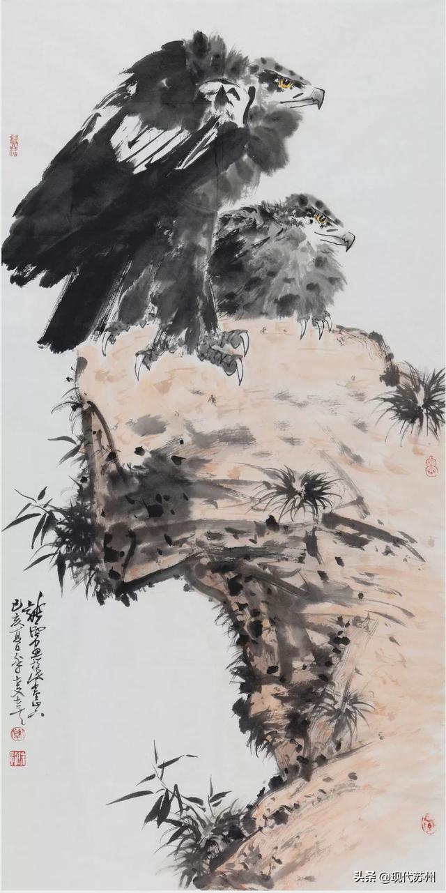 吴中胥口书画作品展美呆了，巜太湖春秋》巨幅长卷亮相省美-10.jpg