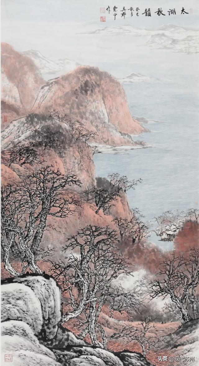 吴中胥口书画作品展美呆了，巜太湖春秋》巨幅长卷亮相省美-12.jpg