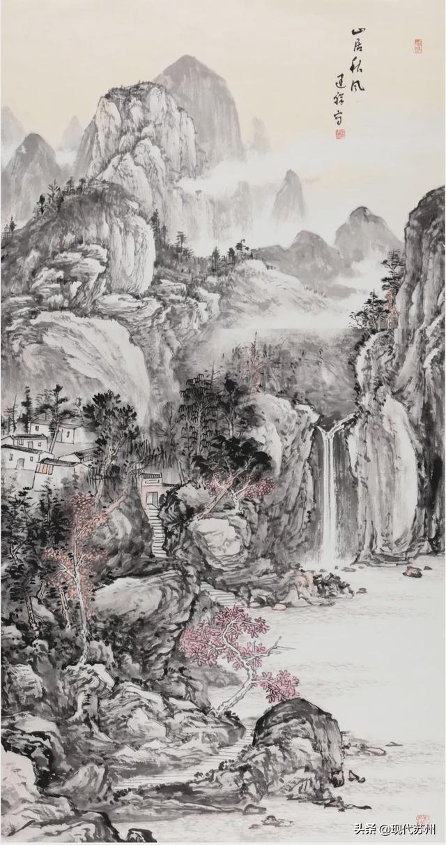 吴中胥口书画作品展美呆了，巜太湖春秋》巨幅长卷亮相省美-23.jpg