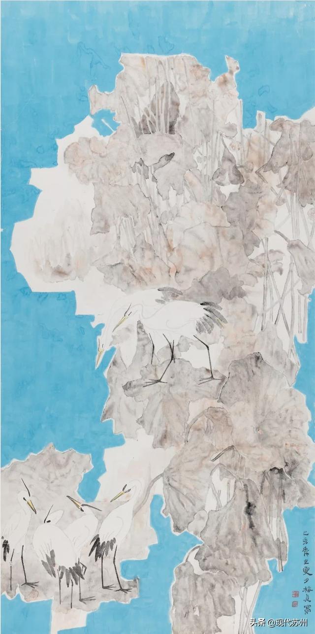 吴中胥口书画作品展美呆了，巜太湖春秋》巨幅长卷亮相省美-25.jpg