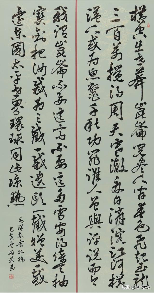 吴中胥口书画作品展美呆了，巜太湖春秋》巨幅长卷亮相省美-20.jpg