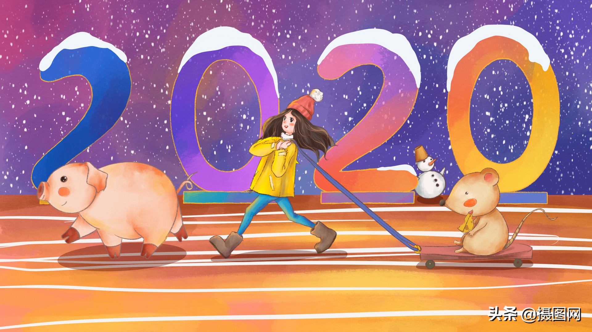 收藏！15个2020年字体的 创意“画”法，年末过稿就靠它啦-4.jpg