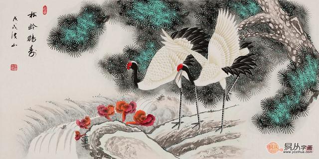 新年送礼送什么好，适合送长辈的字画作品欣赏-4.jpg