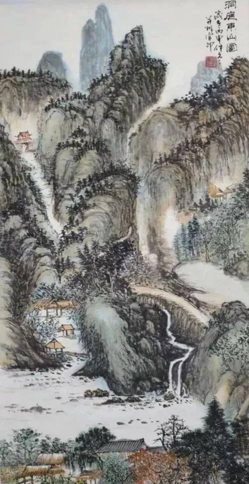 「艺术中国 ◆ 金鼠迎春」——冯官印绘画作品欣赏-6.jpg
