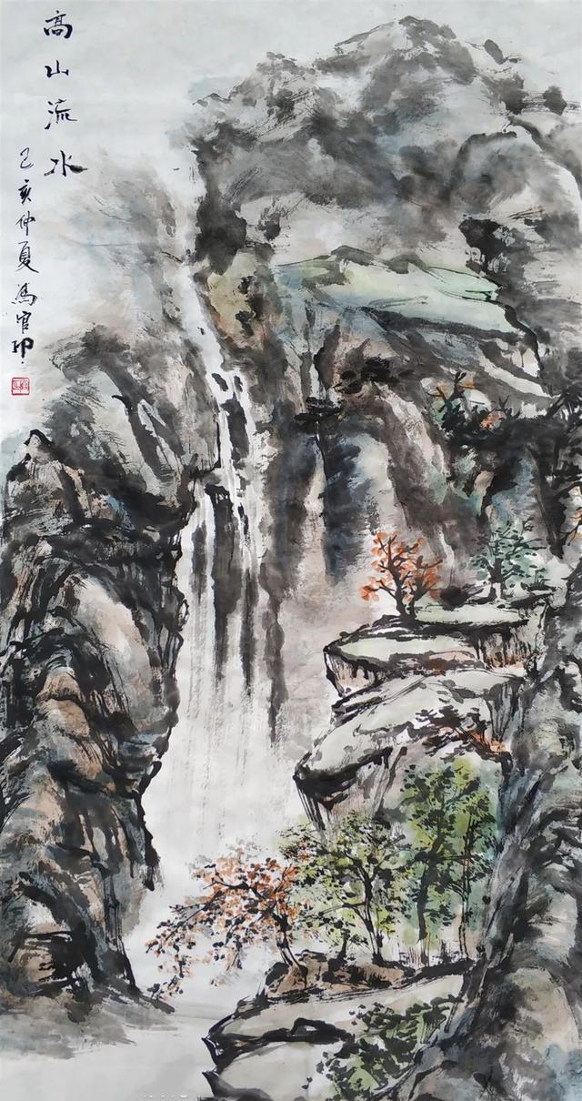 「艺术中国 ◆ 金鼠迎春」——冯官印绘画作品欣赏-7.jpg