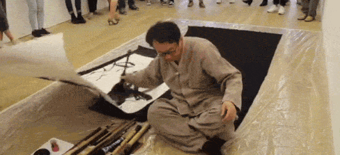 这些“书法大师”用丑态写出来的字，让人惊讶！也是艺术？-22.jpg