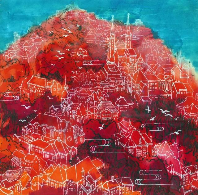 「艺术中国，金鼠迎春」——周长亮建筑画创意欣赏-5.jpg