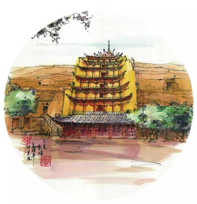 「艺术中国，金鼠迎春」——周长亮建筑画创意欣赏-23.jpg