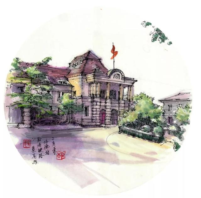 「艺术中国，金鼠迎春」——周长亮建筑画创意欣赏-28.jpg